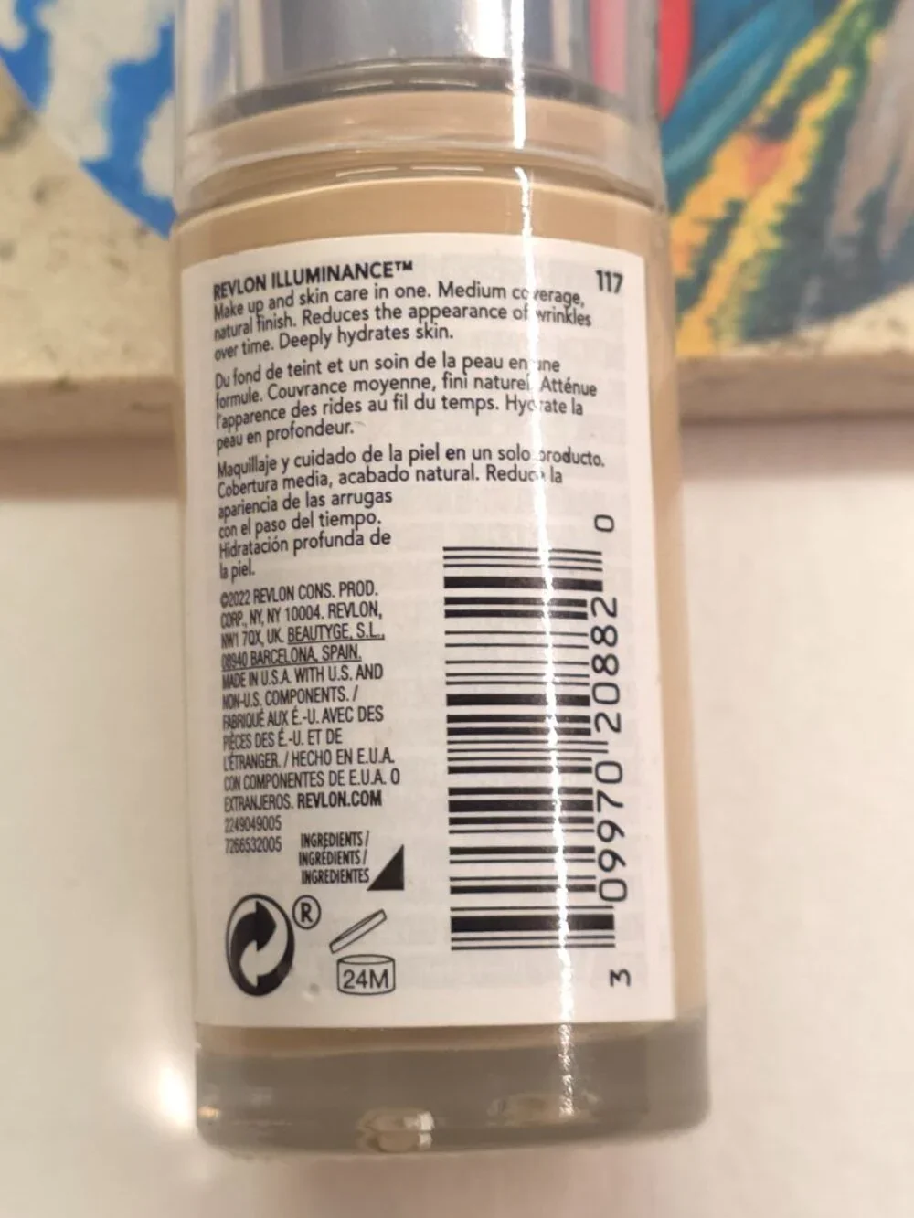 Revlon Illuminance Skin-Caring Foundation - 117 Light Beige